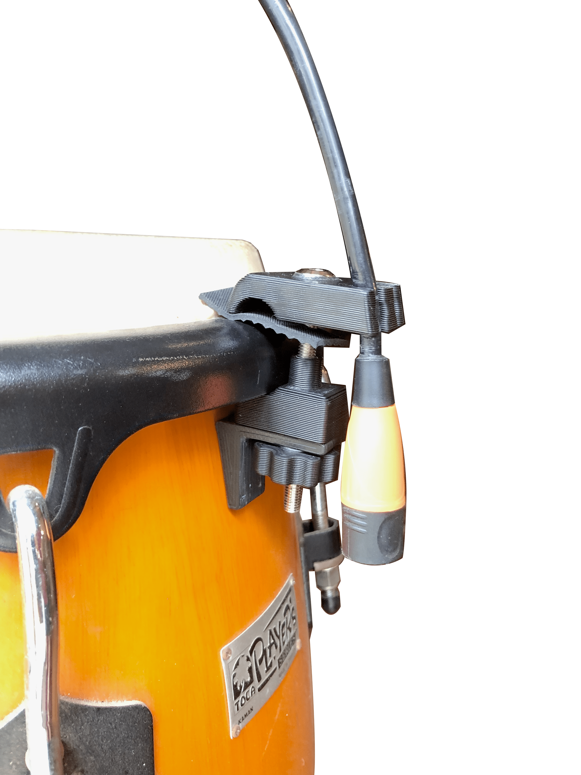 Grit Dynamic Microphone with Easy Fit Conga Bracket Peterman Acoustic