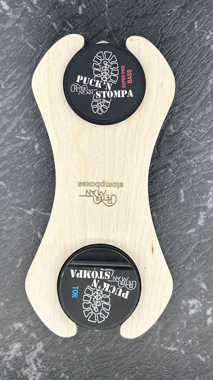 Mega Stomp Dual Professional Stomp Box mit Bass- und Tok-Sounds.
