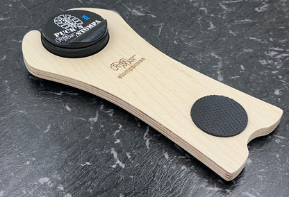 Mega stomp professional stomp box with tok woodblock sound.