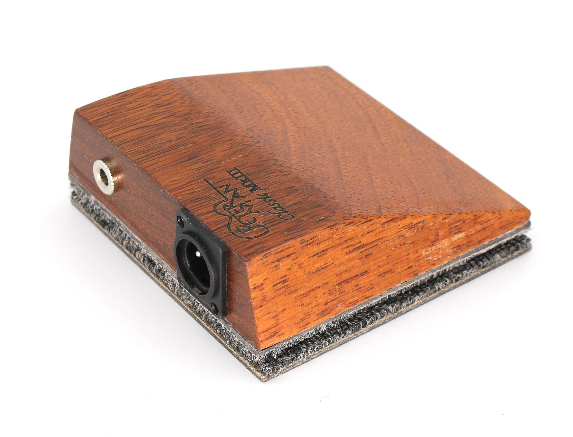 Classic professional stomp box with bass sound Mk3 with jack and xlr plugs - Peterman Acoustic Music Stompbox