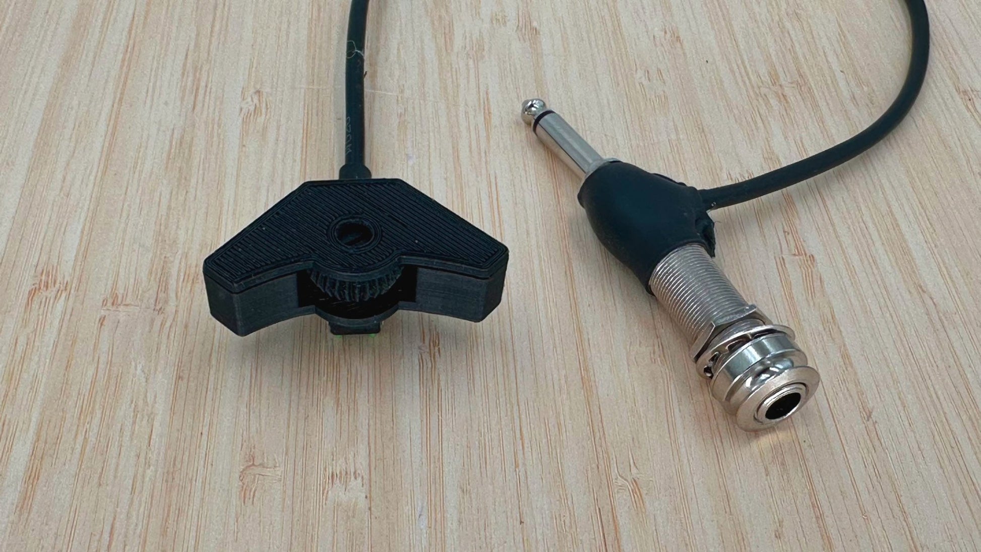 End Pin Jack & Volume Control Kit for Pickup Installation – Peterman ...