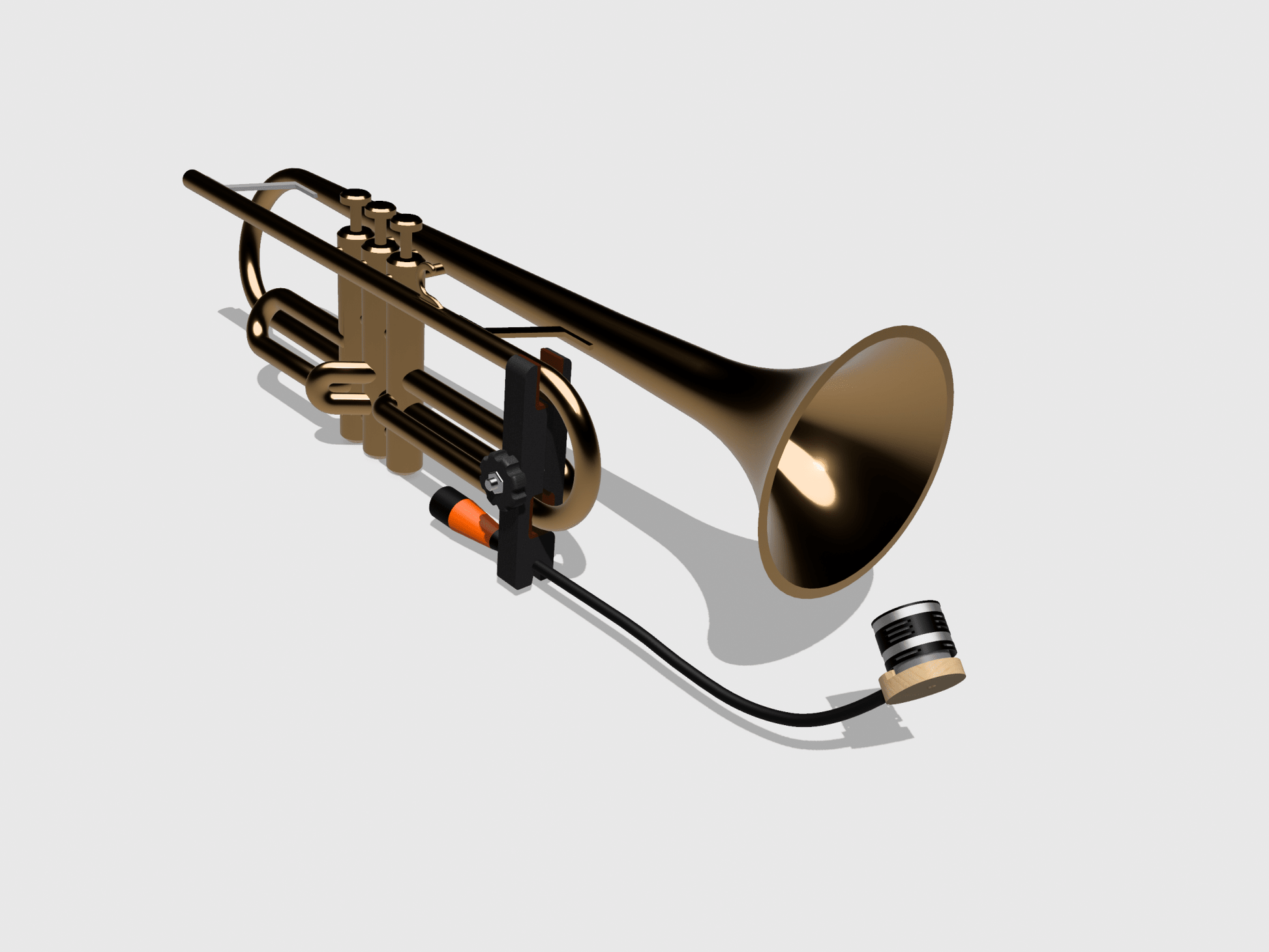 Grit Trumpet Microphone. - Peterman Acoustic Microphones