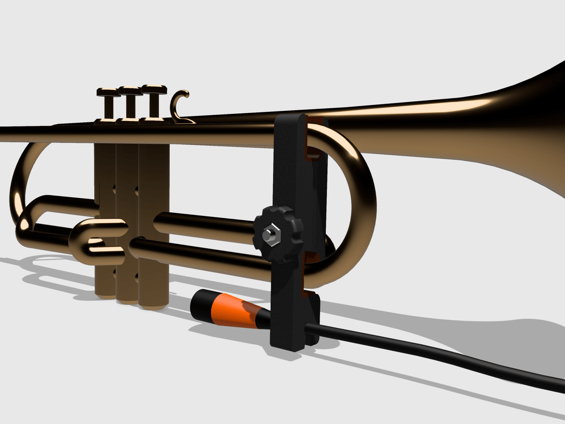 Grit Trumpet Microphone. - Peterman Acoustic Microphones