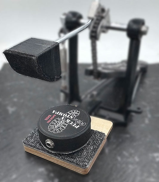 Kick'n stomp MK5 professional drum stomp box with Bass sound.(Use your own kick drum pedal) - Peterman Acoustic Music Stompbox