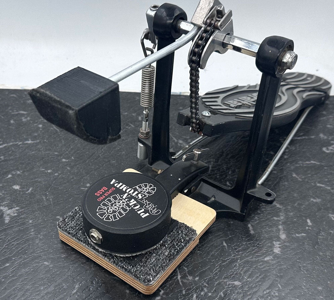 Kick'n stomp MK5 professional drum stomp box with Bass sound.(Use your own kick drum pedal) - Peterman Acoustic Music Stompbox