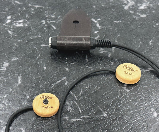 Pickup dual external acoustic guitar instrument Piezo pickup - Peterman Acoustic Acoustic Pickup