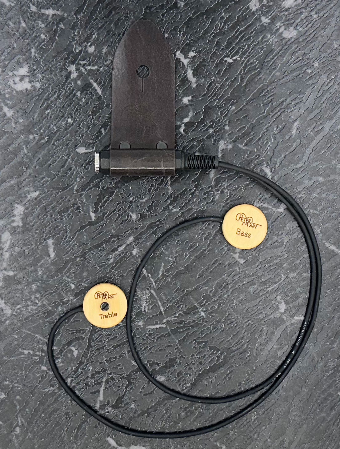Pickup dual external acoustic guitar instrument Piezo pickup