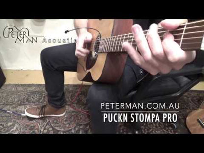Video Demo of The original Puck Stompbox, Passive electronics with the lowest bass and highest gain on the market, No preamp or EQ required! Hand made in Australia by Peterman