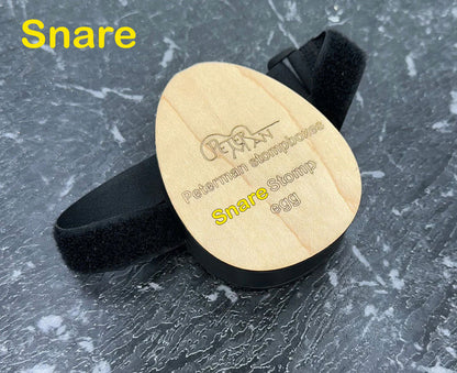 Snare Egg stomp performer stomp box with jack output snare sound. - Peterman Acoustic Music Stompbox