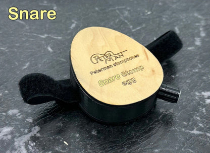 Snare Egg stomp "Professional" stomp box with jack output snare sound and volume control - Peterman Acoustic Music Stompbox